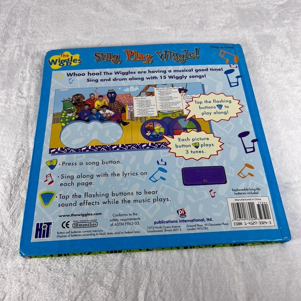 The Wiggles Play-a-Song book